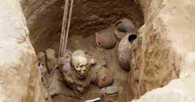 Perú: hallaron una tumba de la cultura Chancay de diez siglos de antigüedad