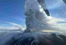 Rusia: El volcán Kracheninnikov entró en erupción tras 450 años y generó máxima alarma en el país