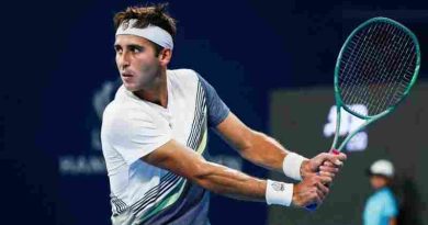 Etcheverry batalló, pero no pudo con Bublik en el Abierto de Australia