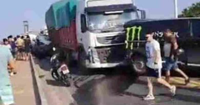 Imputaron a un camionero que causó el choque múltiple en el puente Chaco-Corrientes