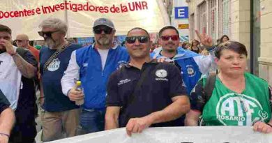 El gremio de la Marina Mercante se movilizó en favor de la educación pública: “El mensaje de la marcha fue un basta”, afirmó Zabala