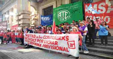 ATE Rosario exige el cierre de la causa y que se termine con la criminalización de la protesta en Santa Fe