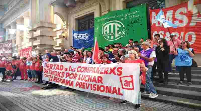 ATE Rosario exige el cierre de la causa y que se termine con la criminalización de la protesta en Santa Fe
