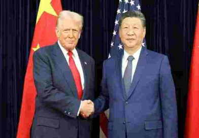 Xi Jinping llegó a Estados Unidos para una vista de Estado y fue recibido por Trump en la Base Andrews