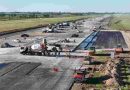 Puccini: “Tenemos un 30% de avance de obra en la pista del Aeropuerto Internacional de Rosario”