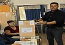 Gabriel Chumpitaz tras votar destacó que “con el equipo hicimos una gran campaña”