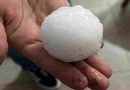 Tormenta y granizo gigante impactaron en el sur de Córdoba