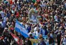 Masiva demostración de fe, pese a la lluvia cientos de miles de fieles marcharon a Luján
