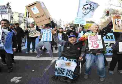 Nuevos incidentes en el Congreso durante la marcha de los jubilados