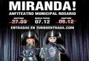Miranda!! bate récords en Rosario