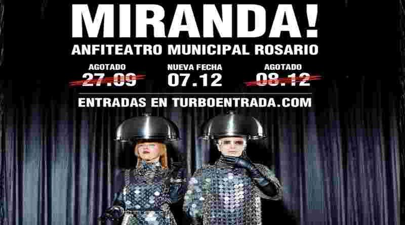Miranda!! bate récords en Rosario