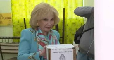 Mirtha Legrand emitió su sufragio y dijo que votó “con ilusión”