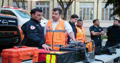 Santa Fe envió un equipo de bomberos voluntarios especializado en búsqueda y rescate a Chubut por la pareja desaparecida
