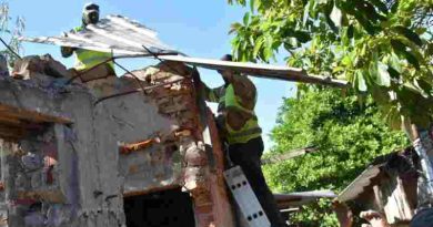 Derribaron un búnker de venta de droga en barrio Tablada y ya son 56 en la ciudad