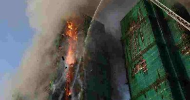 Hong Kong: Se incendia un edificio residencial en el norte del país, hay cuatro muertos