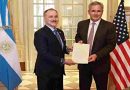 Lamelas entregó las cartas credenciales y ya es el embajador de EEUU en Argentina