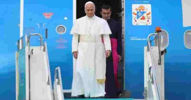 Concluyó la primera gira pastoral del Papa