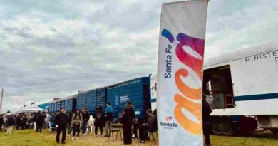 Santa Fe Acá y el Tren Sanitario de Nación brindarán asistencia en el sur santafesino