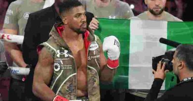 El boxeador Anthony Joshua sobrevivió a un fatal accidente en Nigeria