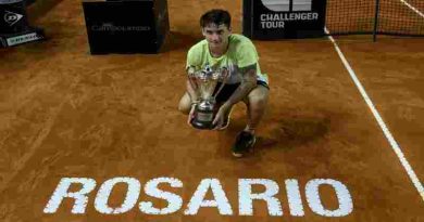 Se confirmó la fecha de la nueva edición del torneo ATP Challenger de Rosario