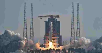 China lanza con éxito el cohete Gran Marcha-8A con 14 satélites de internet de órbita baja