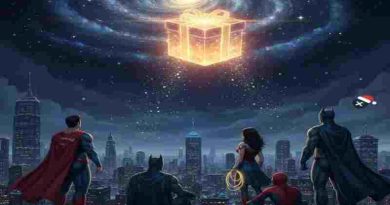 Navidad viral: Un regalo para los superhéroes