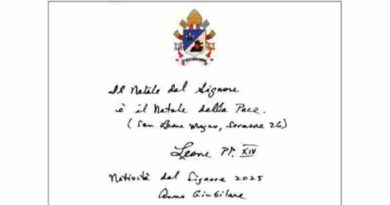 El Papa pidió una Navidad pacífica al menos por 24 horas