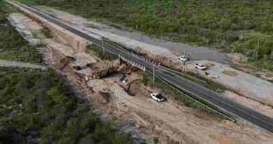 La provincia completó el pilotaje para ensanchar los tres puentes de la Ruta 4