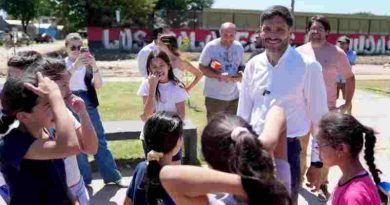 Pullaro inauguró la renovación del Parque de la Colectora en Las Flores Sur de Rosario