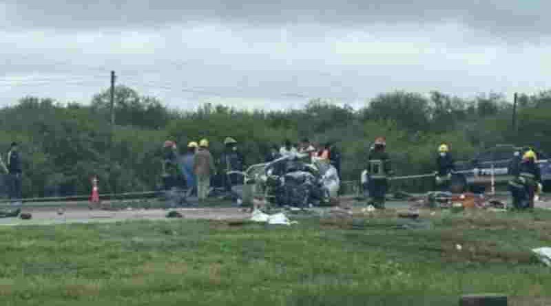 Tragedia en la Ruta 9: Choque frontal dejó al menos cinco muertos en Santiago del Estero