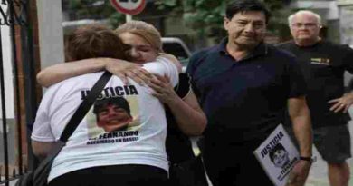 A seis años del crimen de Fernando Báez Sosa, sus padres encabezaron un homenaje