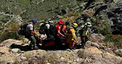Córdoba: Dramático rescate de una joven en las Altas Cumbres