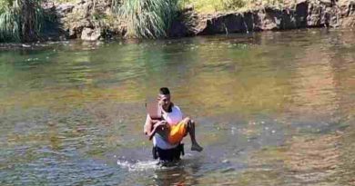 Córdoba: Un policía rescató a un niño de 11 años que se ahogaba en un río de la localidad de Despeñaderos