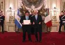 El nuevo embajador de Italia le entregó las cartas credenciales a Javier Milei