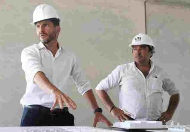 Pullaro recorrió la obra de la cárcel de alto perfil “El Infierno” que tiene un avance del 40 %