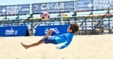 Rosario pone en marcha la Playa Olímpica 2026 con la Copa Tricentenario de fútbol playa