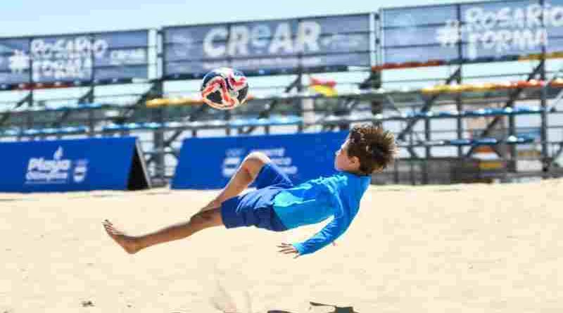 Rosario pone en marcha la Playa Olímpica 2026 con la Copa Tricentenario de fútbol playa