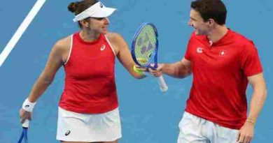 United Cup: Suiza venció a Italia y avanzó como líder invicta del Grupo C