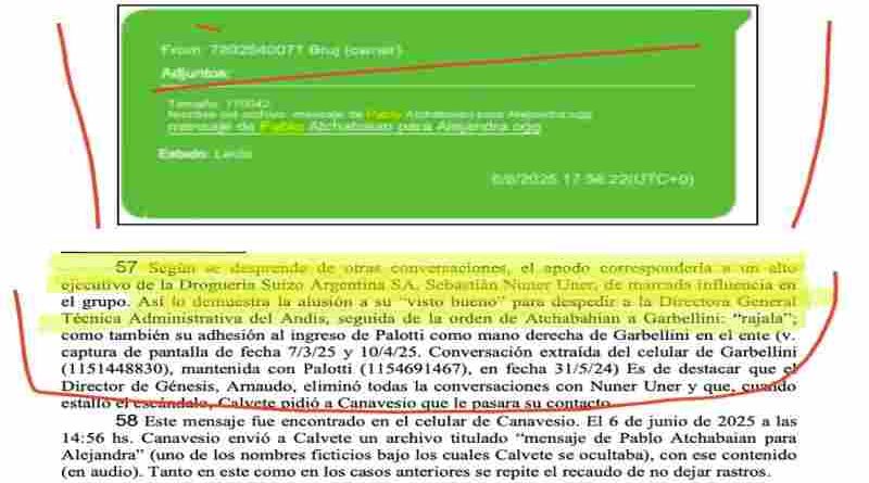 Caso ANDIS: Sebastián Nuner Uner, el “Helvético” que vinculan con Kovalivker y Menem