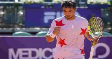 Hugo Dellien le ganó al bosnio Damir Dzumhur en el inicio del Argentina Open