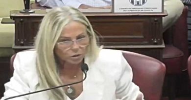 Azanza cargó contra el Ejecutivo por los pliegos judiciales: “Es el apriete número mil del gobernador”