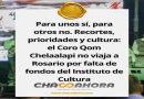 El Festival del N’vike resiste en Rosario: Denuncian que el ajuste estatal busca “callar la cultura Qom”