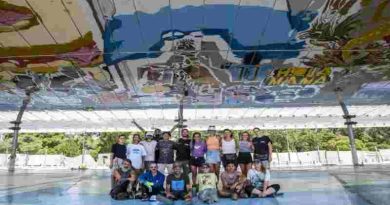 Río Arriba: Un mural gigante y el reflejo de una Rosario múltiple