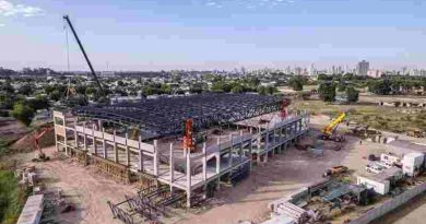 Recorrida con deportistas y autoridades: Las obras del CARD avanzan a ritmo sostenido rumbo a los Juegos Suramericanos