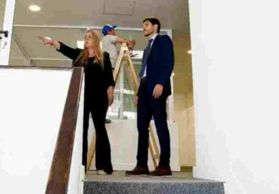 El gobernador Pullaro recorrió las obras del futuro Polo de la Niñez en Rosario