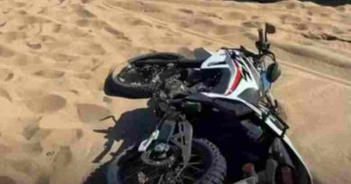 Tragedia en Villa Gesell: Un motociclista de 28 años murió tras caer de un médano