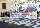 El Frente de Sindicatos Unidos se sumó a la multitudinaria marcha del 24 de marzo en Rosario