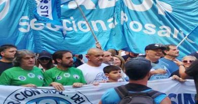 Martín Lucero dio el presente en la marcha por el 24M: “El Nunca Más de hoy es rechazar un modelo de Estado que cancele al que piensa distinto”