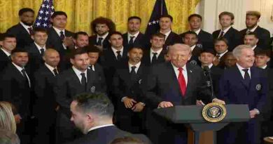 Messi entró junto a Donald Trump en la Casa Blanca