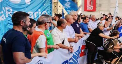 La palabra de Jorge Perlo en la marcha por los 50 años del golpe: “Los trabajadores fuimos quienes más desaparecidos tuvimos”